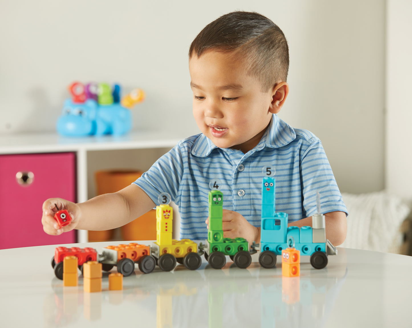 MathLink® Cubes Activity Set Numberblocks Express Train - SENsory Toys4U