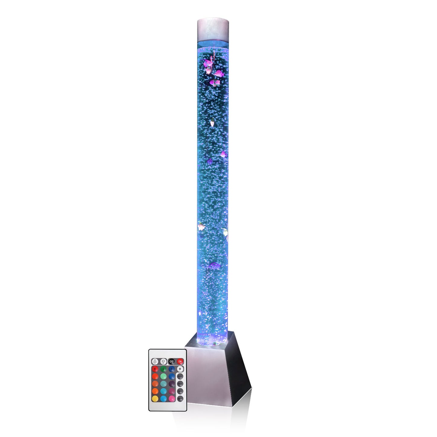 Bubble Tube Colour Changing LED Light Incl. Wall Bracket – 183cm