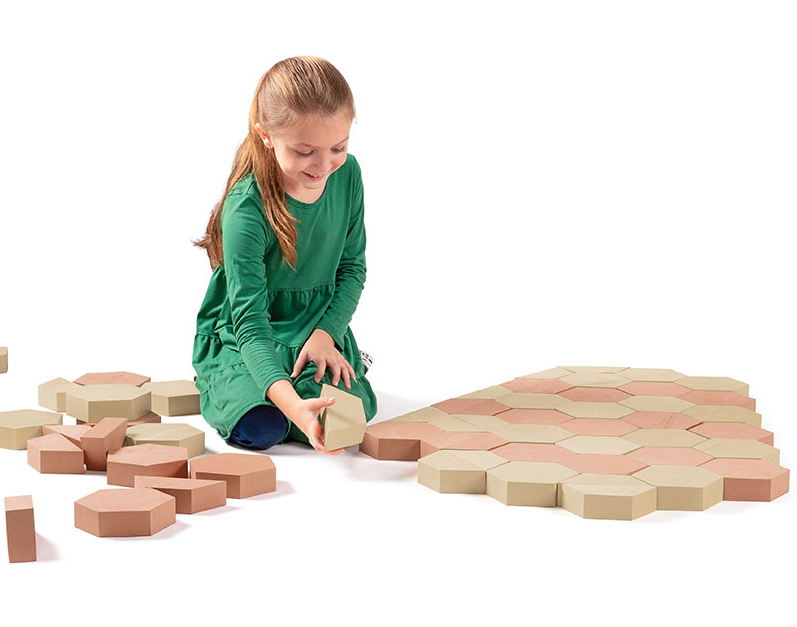 Foam Paver Building Blocks -30 pc set - SENsory Toys4U