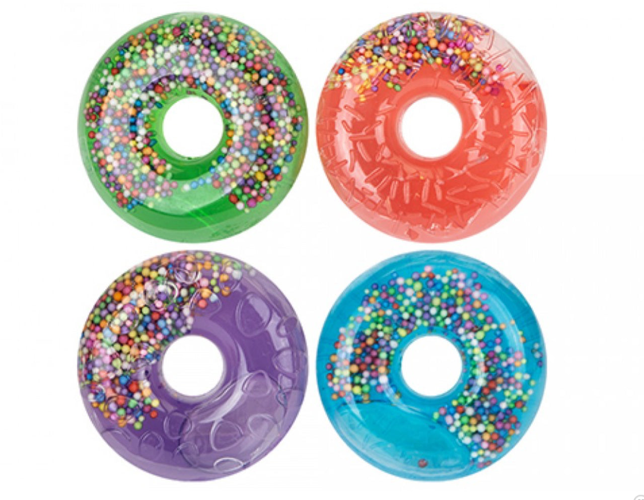 DONUT SLIME - 6CM 4 ASSORTED