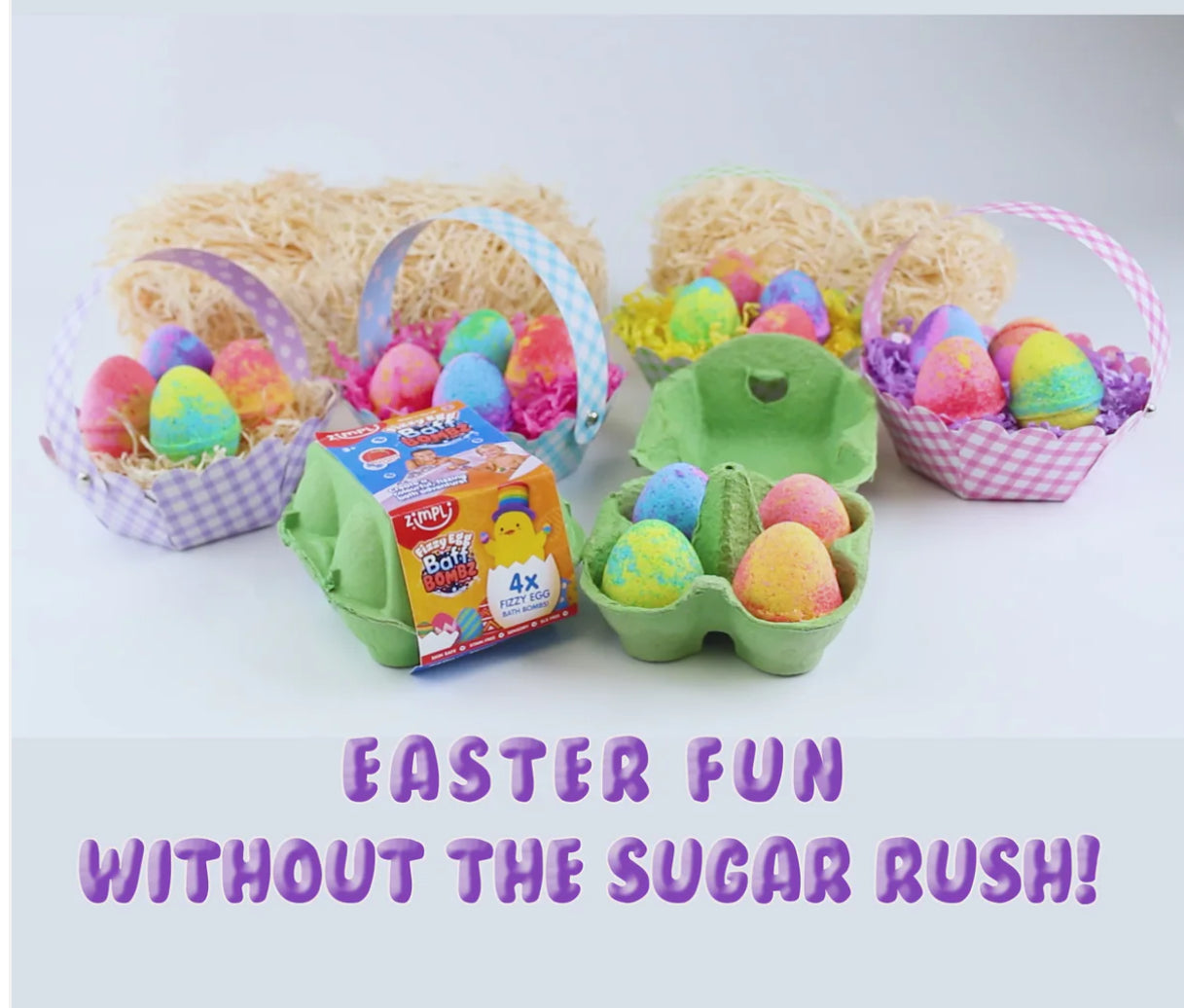 Fizzy Egg Baff Bombz - SENsory Toys4U