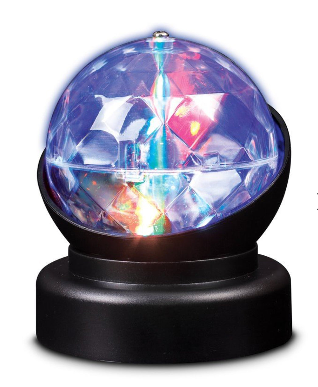 3 x Rotating Colourful Kaleidoscope Pattern Light Projector Sensory Crystal Ball Visual LED Mood Lamp