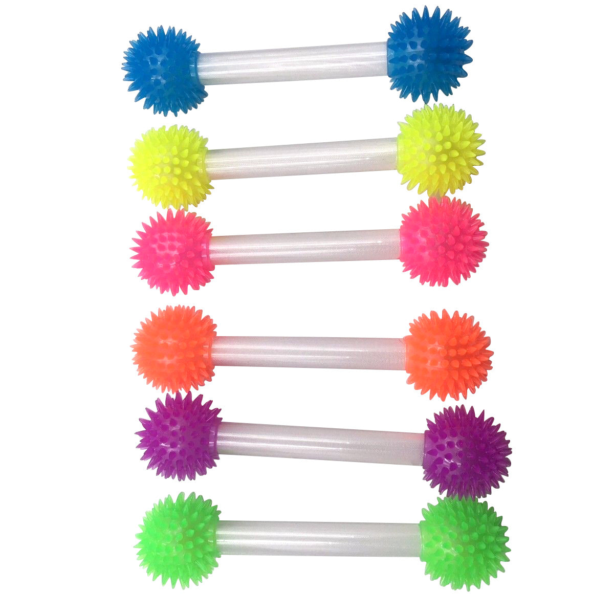 Spikey Light up Double Baton - SENsory Toys4U