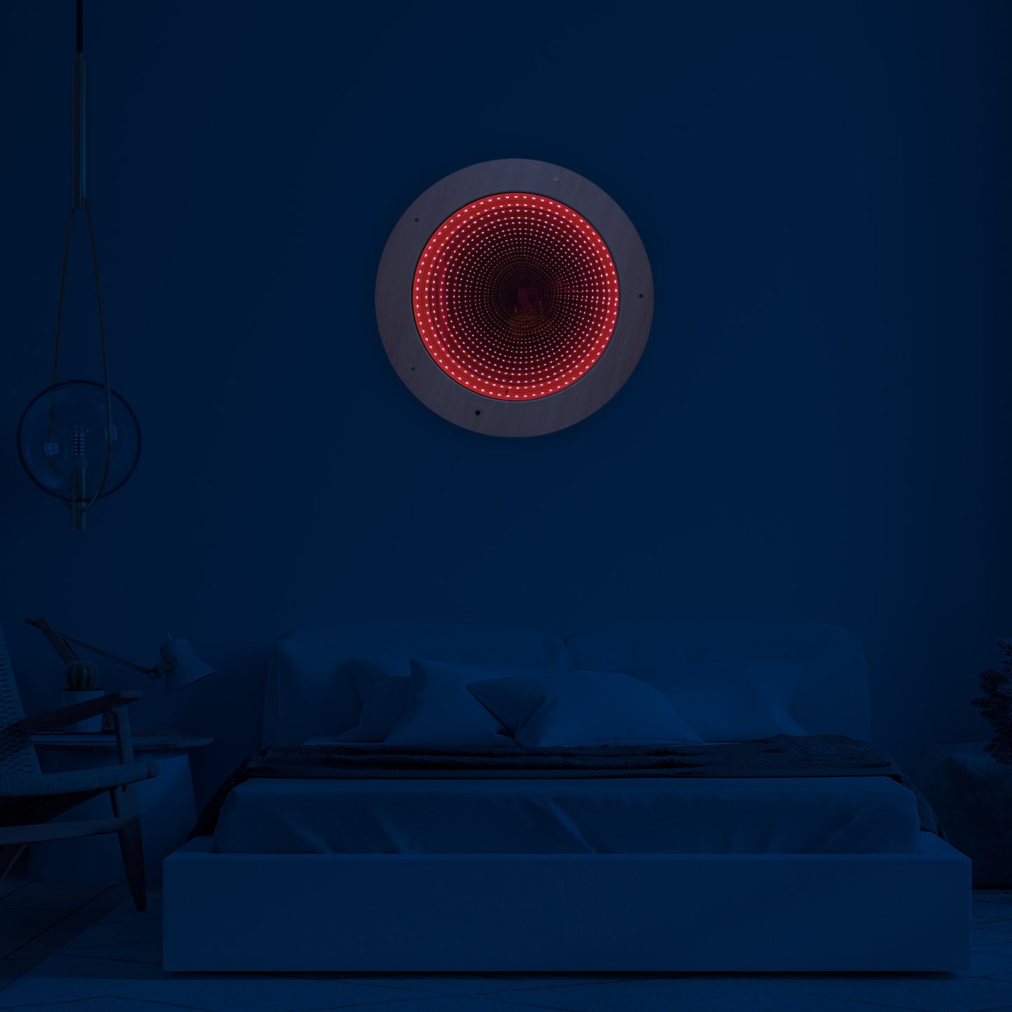 Infinity Mirror Tile with remote