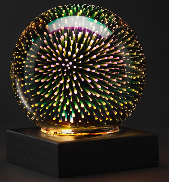 Fibre Ball LED Sensory Night Light – 12cm - SENsory Toys4U