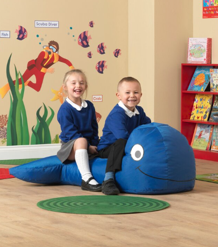 Sea Life Whale Bean Bag - SENsory Toys4U