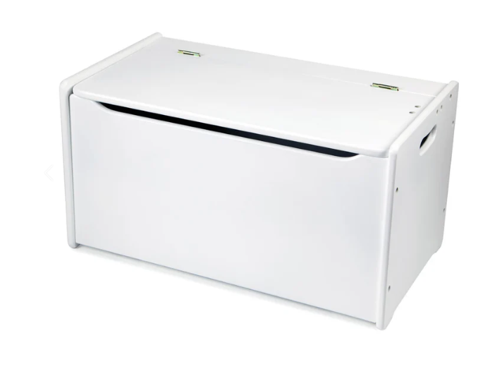 White Toy Chest