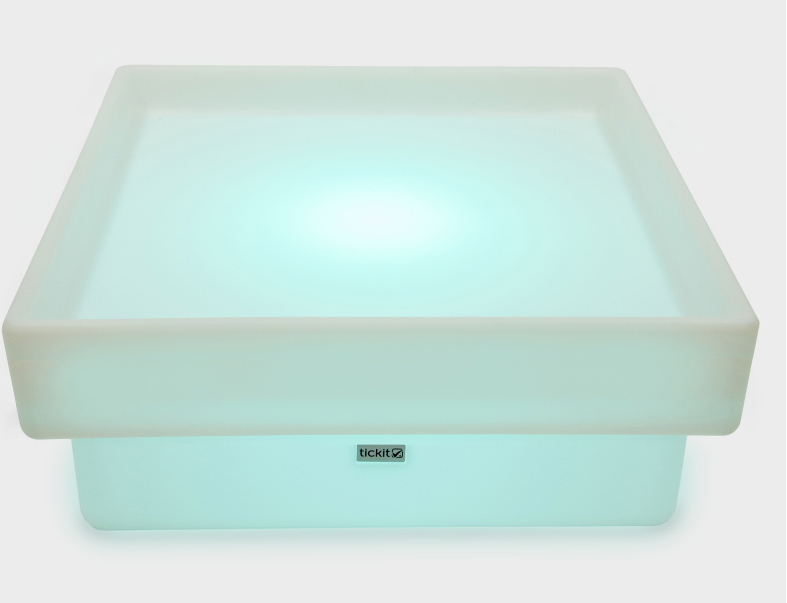 Sensory Mood Square Discovery Table