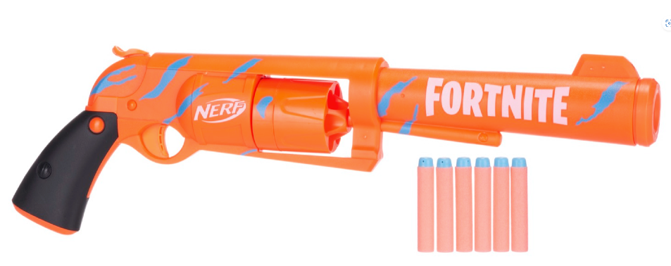 NERF X FORTNITE 6 DART PISTOL - SENsory Toys4U