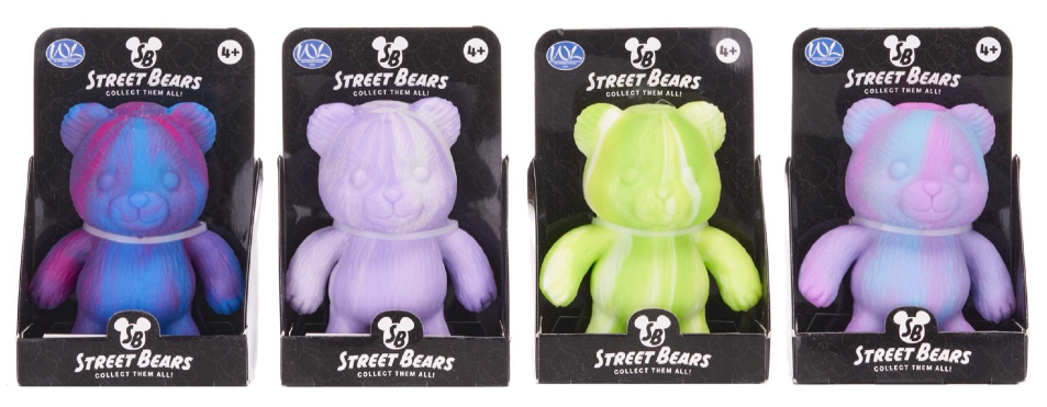SQUEEZY 2-TONE STREET BEARS