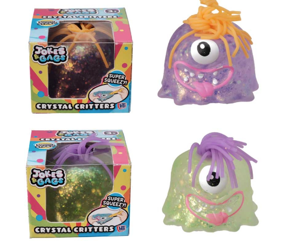 Jokes and Gags Crystal Critters - MOQ of: 12 - SENsory Toys4U