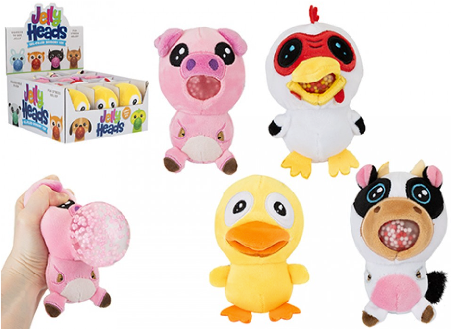 FARM PLUSH PBJ JELLY HEADS