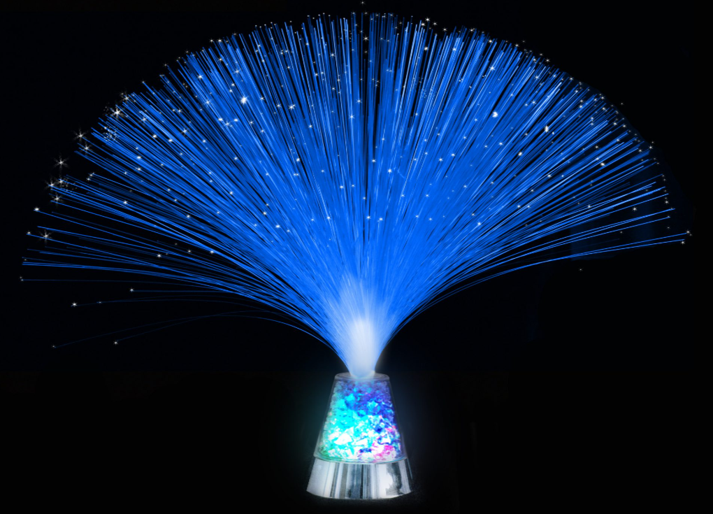 X2 Fibre Optic Spray Lamp – Glitter Base - SENsory Toys4U