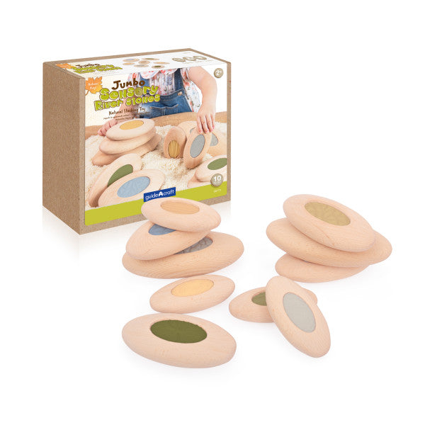 Jumbo Sensory River Stones - SENsory Toys4U