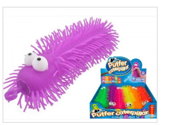Puffer Caterpillar With Light - SENsory Toys4U