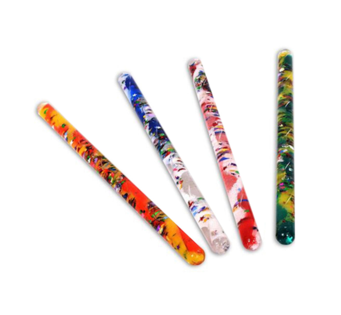Glitter Wands 4pk - Large - SENsory Toys4U