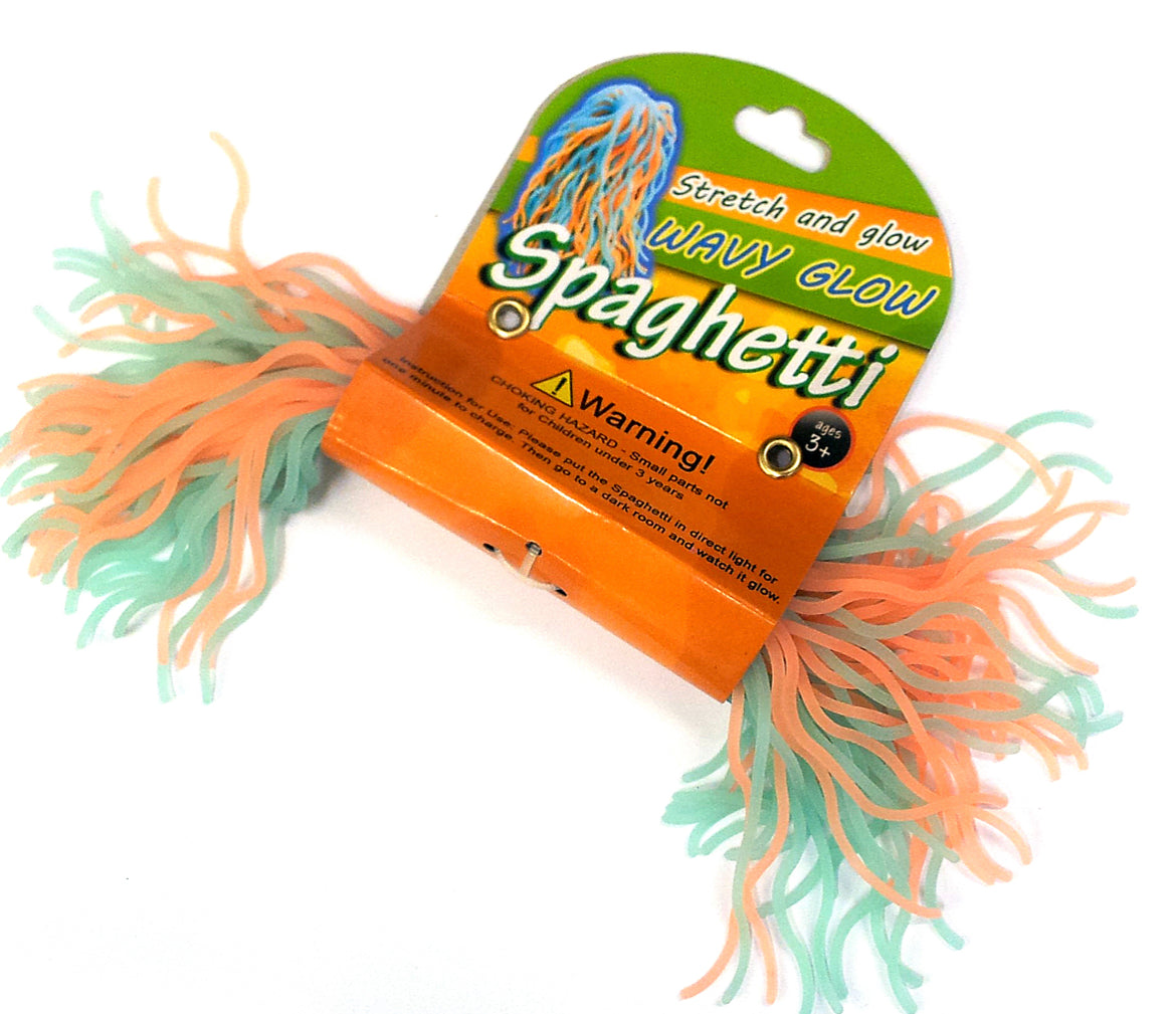 Wavy glow Spaghetti strings - SENsory Toys4U