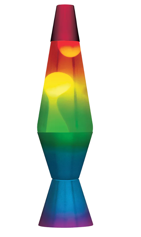 14.5" Rainbow LAVA Lamp - SENsory Toys4U