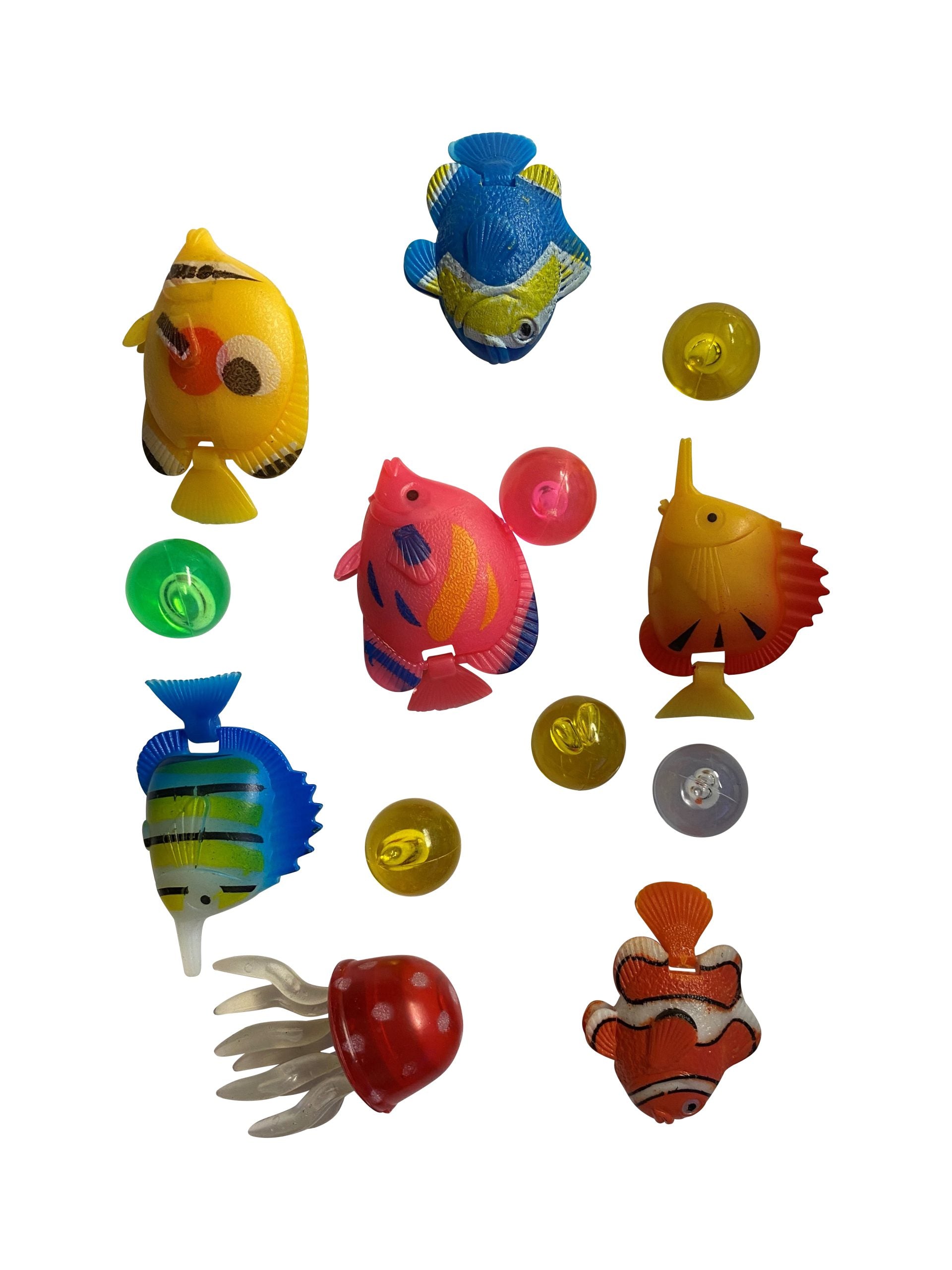 Pack of 6 Fish & 6 Balls for Bubble Tubes - SENsory Toys4U