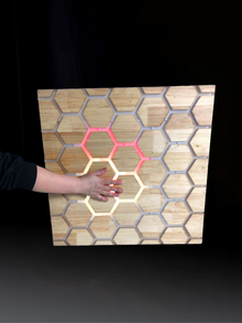 Touch Interactive Honeycomb Panel, Wall Mounted - SENsory Toys4U