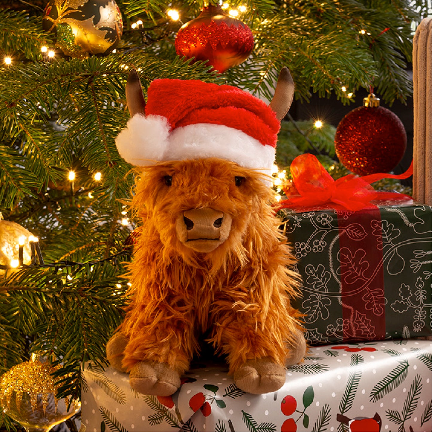 Highland Cow Plush Stuffed Animal Toy