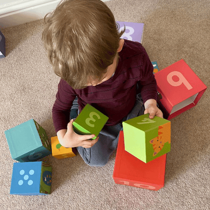 Farmyard Stacking Cubes - SENsory Toys4U