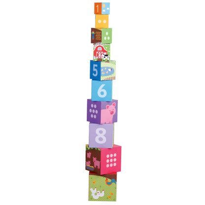 Farmyard Stacking Cubes - SENsory Toys4U