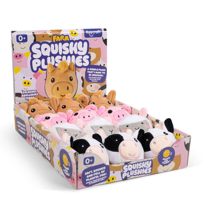 Farm Animal Squishy Plushies Sensory Toy