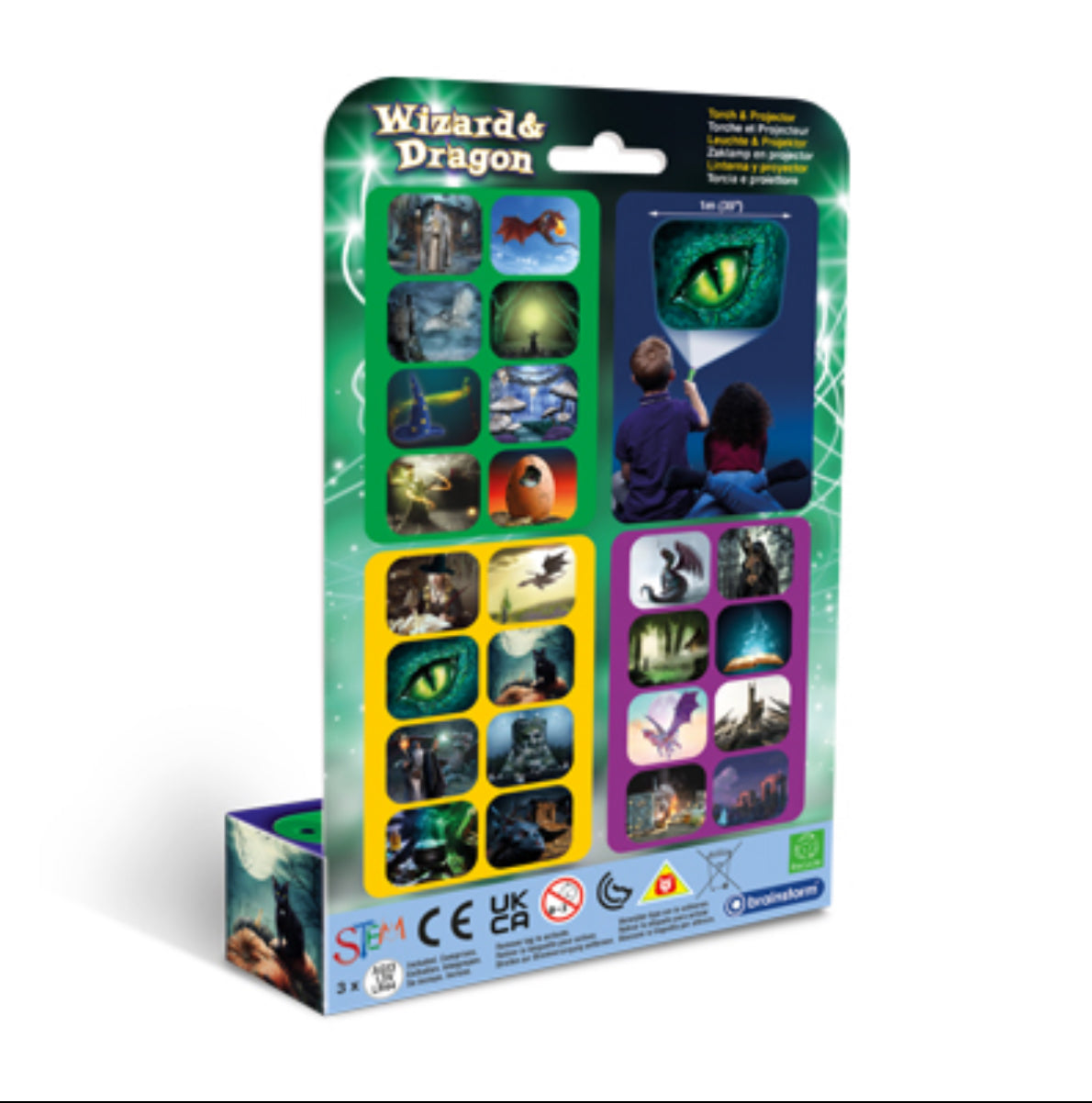 Wizard & Dragon Torch and Projector - SENsory Toys4U