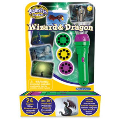 Wizard & Dragon Torch and Projector - SENsory Toys4U