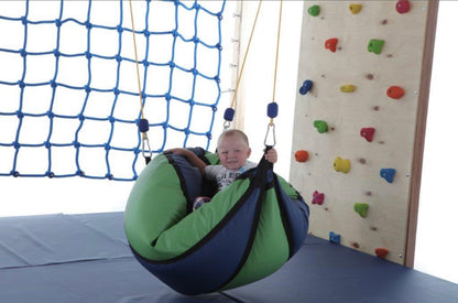 Sensory Therapy Suspended Pear Beanbag Swing - SENsory Toys4U