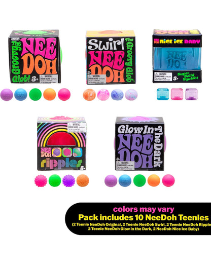 NeeDoh Teenie 10-Pack