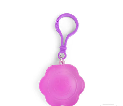 SCRUNCHEMS FLOWER POWER SUGAR KEYCHAIN