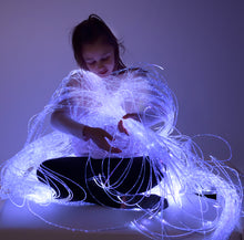 PADDED SEAT WITH FIBRE OPTICS & LIGHT SOURCE SET