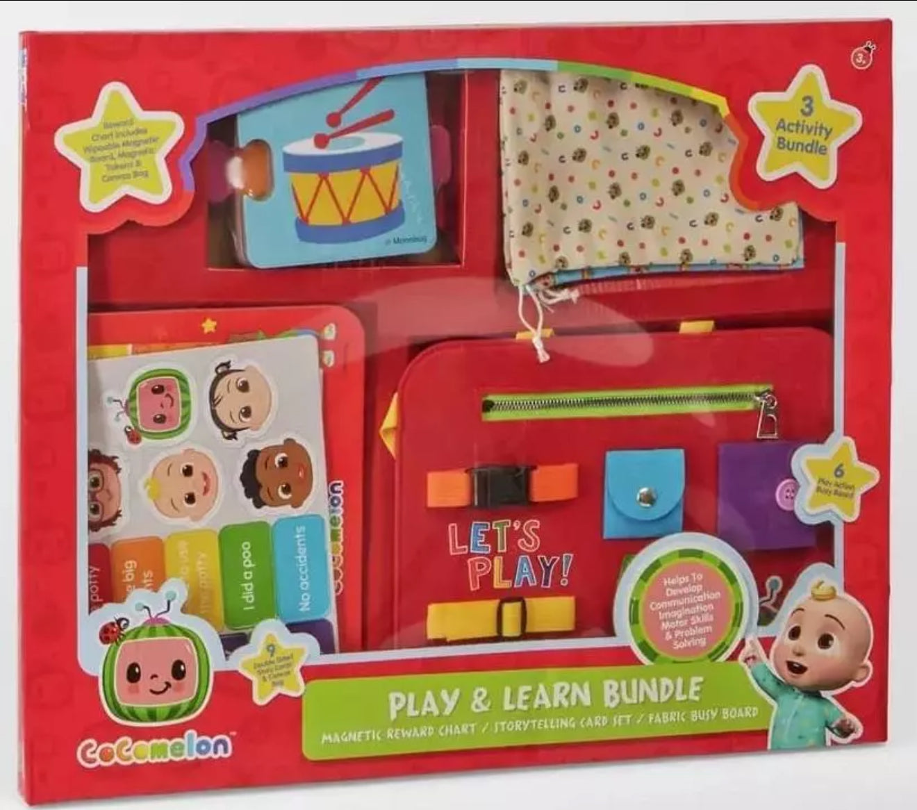 CoComelon Play and Learn Activity Bundle