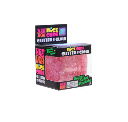 Needoh Nice Cube Glitter & Glow