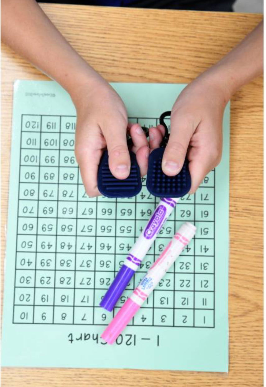 Calming Clip Key Chain