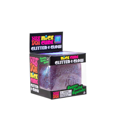 Needoh Nice Cube Glitter & Glow