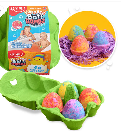 Fizzy Egg Baff Bombz - SENsory Toys4U