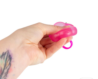 SCRUNCHEMS FLOWER POWER SUGAR KEYCHAIN