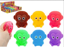 MINI MONKEY PUFFER 4.5CM 6 ASSORTED