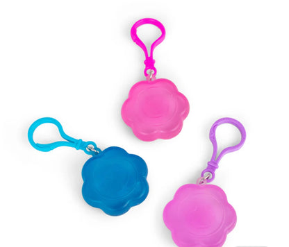 SCRUNCHEMS FLOWER POWER SUGAR KEYCHAIN