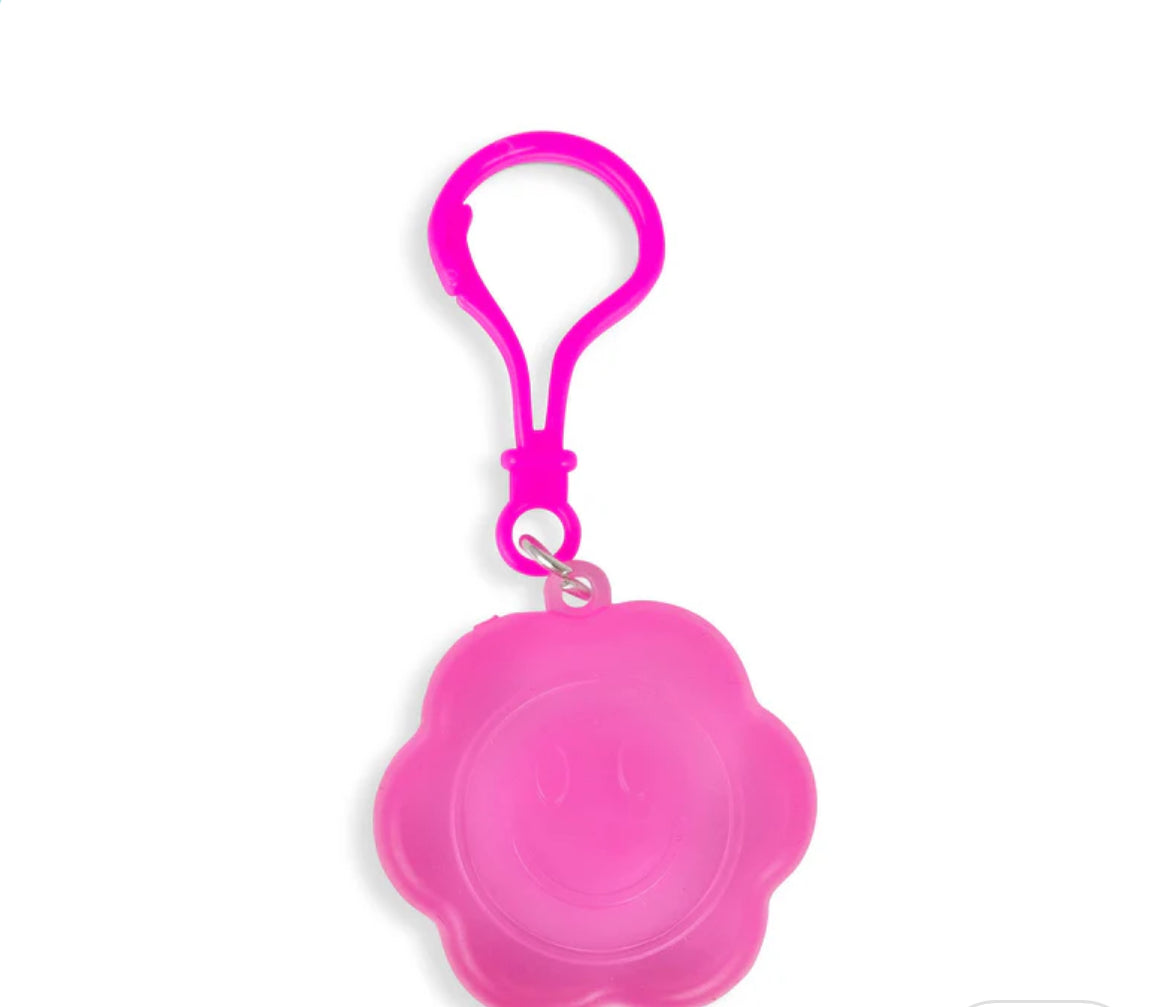 SCRUNCHEMS FLOWER POWER SUGAR KEYCHAIN