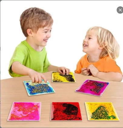 Squidgy Sparkle Glitter Jelly Squares