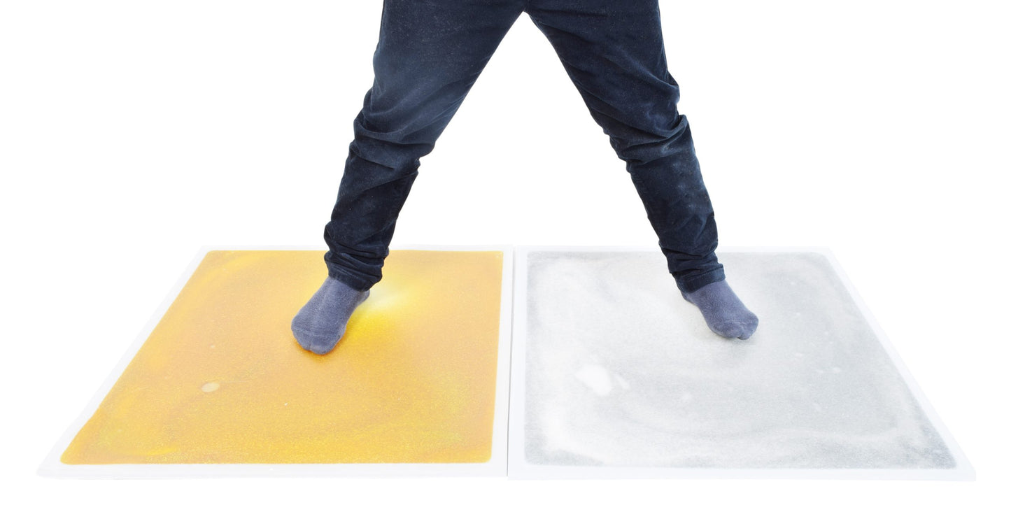 Liquid Glitter Filled Tile