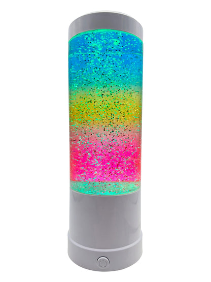 Light Up Rainbow Glitter Lamp
