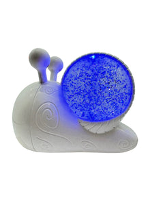 Light Up Snail Glitter Ball