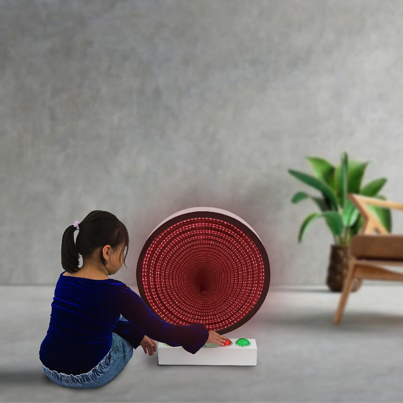 60cm Infinity Mirror with Giant Remote Buttons