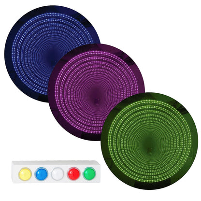 60cm Infinity Mirror with Giant Remote Buttons