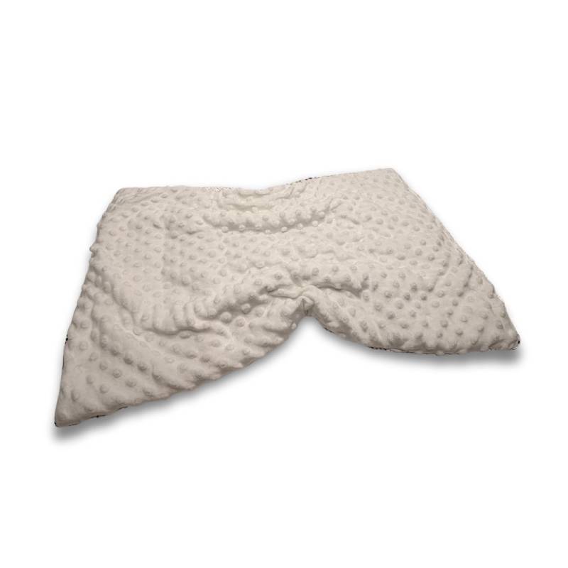 3kg Weighted Sequin Lap Pad – Black and white